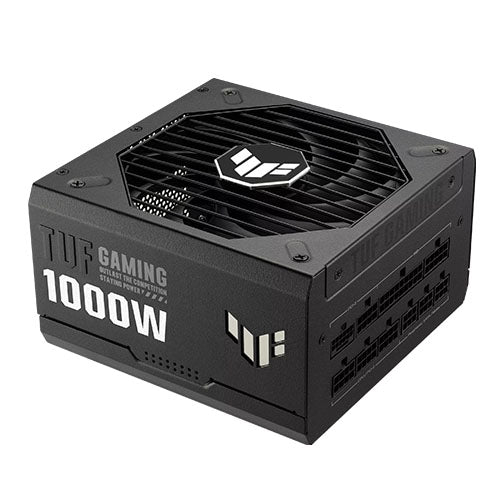 Asus 1000W TUF Gaming Gold PSU, Fully Modular, 80+ Gold, Double Ball Bearing Fan, ATX 3.1, PCIe 5.1 Asus 1000W TUF Gaming Gold PSU, Fully Modular, 80+ Gold, Double Ball Bearing Fan, ATX 3.1, PCIe 5.1